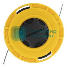 Катушка для триммера Denzel полуавтомат. легкая заправка гайка М10 М10 М8, лев.,шаг 1,0 1,25мм