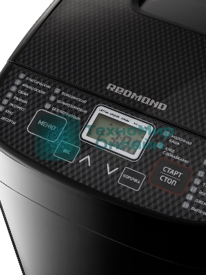 Хлебопечка Redmond RBM-1908 450 Вт, черный