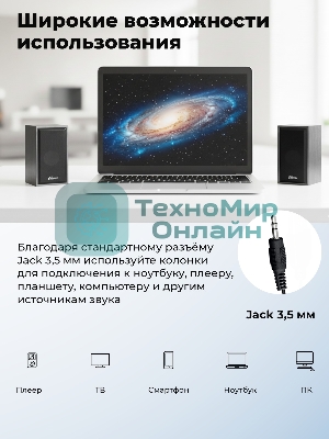 Портативная колонка Ritmix SP-3035W