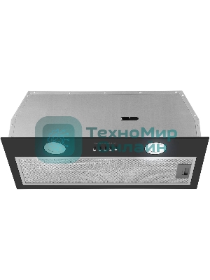 Вытяжка встраиваемая Maunfeld Thames 601M черный, 60 см, 520 куб. м/ч, 45 дБ