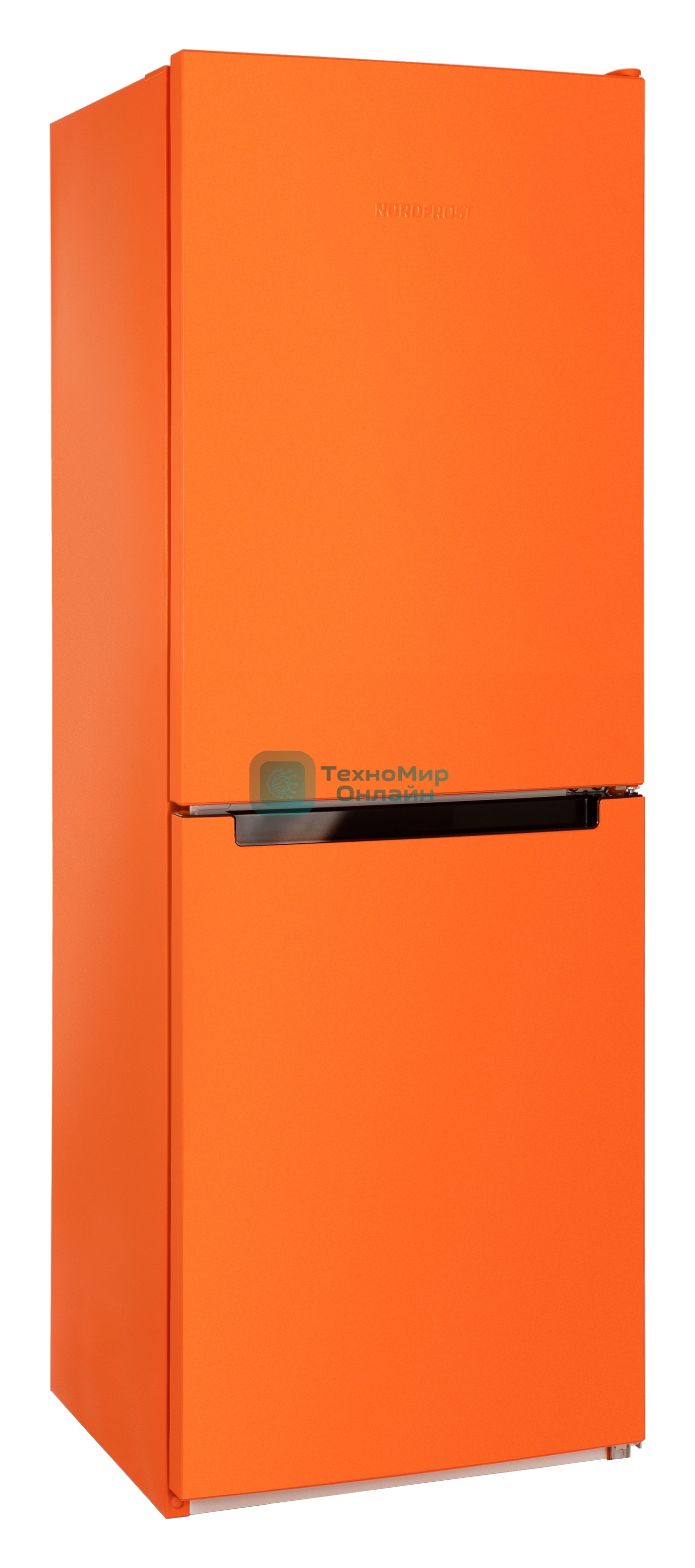 Холодильник Nordfrost NRB 161NF OR оранжевый двухкамерный 170/105 л морозилка снизу, No Frost