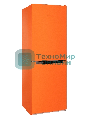 Холодильник Nordfrost NRB 161NF OR оранжевый двухкамерный 170/105 л морозилка снизу, No Frost