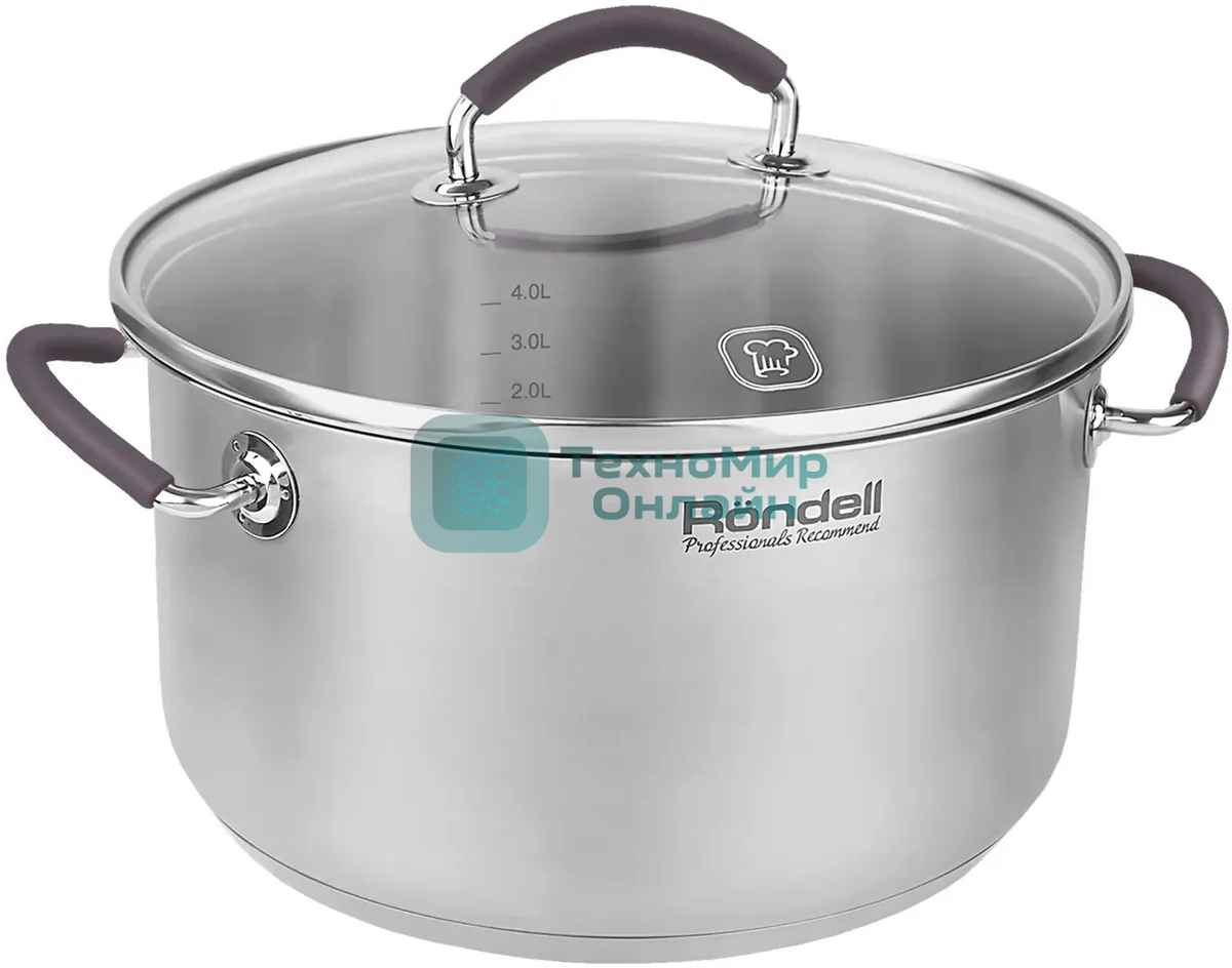 Кастрюля с/кр 24 см 5,1 л Rondell RDS-1389 Akzent