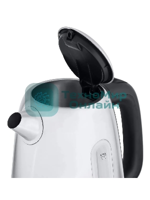 Чайник электрический Starwind SKS3210 1.7 л, 2200 Вт, серебристый (корпус: металл)