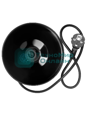 Чайник электрический Hyundai HYK-G2012 1.7 л, 2200 Вт, черный/прозрачный (корпус: пластик)