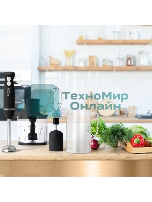 Блендер погружной Vitek VT-8527 1000Вт, черный