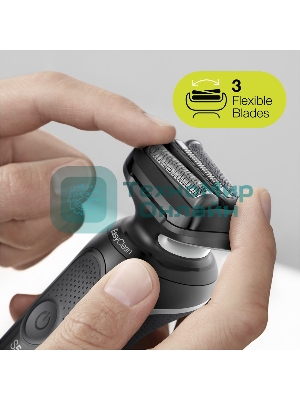 Электробритва Braun 51-W1600s белый/черный