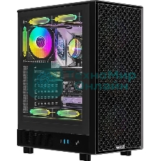 Компьютерный корпус Aerocool/Formula MANA DYNAMIC черный без БП ATX 6x120мм 2xUSB 3.0 1xUSB3.1 audio bott PSU