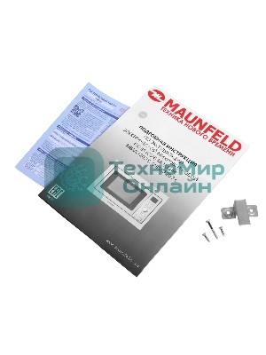 Микроволновая печь встраиваемая Maunfeld MBMO.20.7S нержавеющая сталь, 20 л, 800 Вт, переключатели - поворотный механизм/кнопки