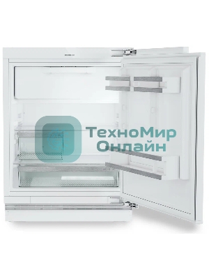 Встраиваемый холодильник Liebherr Pure, высота 82-88 см, door-on-door, с морозильным отделением, сенсорная электроника внутри камеры.