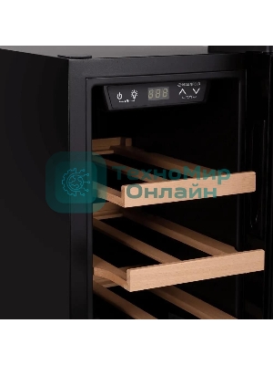 Винный шкаф Maunfeld MFWC-45S12 черный