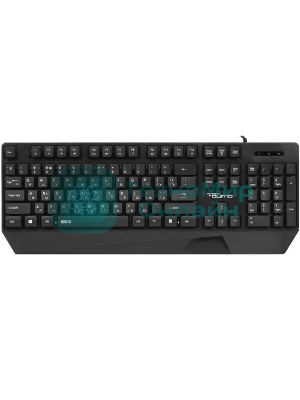 Клавиатура Qumo Twins K68 проводная, USB Type-A, чёрный