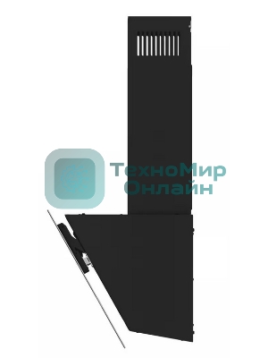 Вытяжка наклонная Elikor Rise BK 50 черный, 50 см, 750 куб. м/ч, 56 дБ