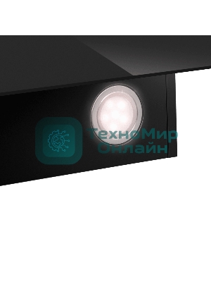 Вытяжка наклонная Maunfeld Tower 90 черный, 90 см, 700 куб. м/ч, 66 дБ