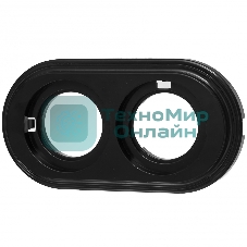 Рамка Bironi BF1-620-23 2-м ретро пластик черный