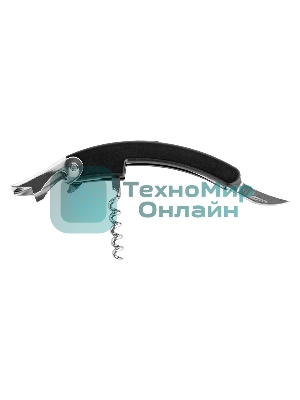 Штопор LARA LR07-39 универсальный, механический, сталь/пластик