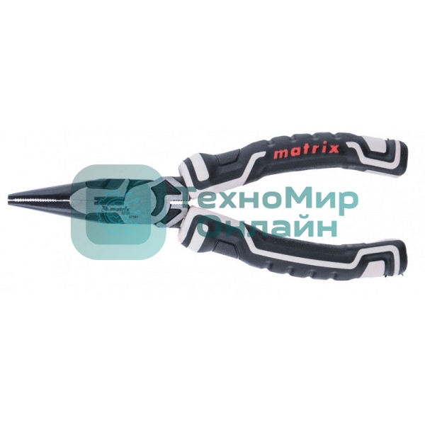 Длинногубцы Matrix прямые 165 мм усиленная система, PRO