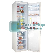 Холодильник DON R-299 BI белая искра двухкамерный 259/140л морозилка снизу