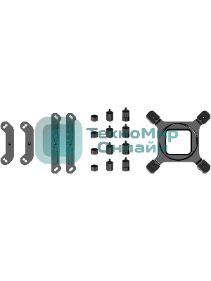 Кулер Ocypus Delta A62 BK ARGb черный 120мм алюминий+медь 2000rpm 29db 4-pin 260W 156мм