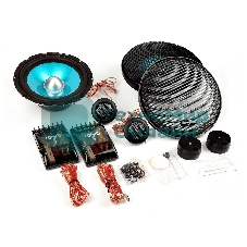 Колонки автомобильные Ural Бирюза АС-Б1627К, 140Вт, 92дБ, 4Ом, 16.5 см, (6 1/2 дюйм), 4 шт, компонентные, двухполосные