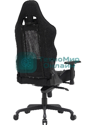 Кресло Cactus CS-CHR-MC04-BBK черный, экокожа