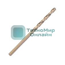 Сверло PATRIOT EXPERT по металлу, Р6М5К5, 3,0 мм, упаковка 10 шт