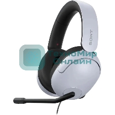 Проводная гарнитура Sony INZONE H3 белый/черный, накладные, jack 3.5 мм