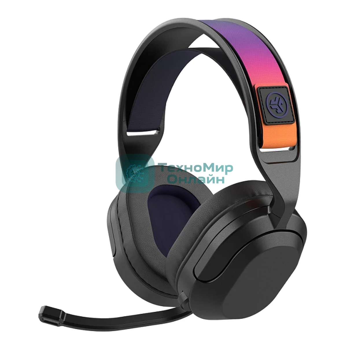 Гарнитура беспроводная Jlab Nightfall Wireless Gaming Headset - черный (PN:GHBNHTFALLRBLK4)