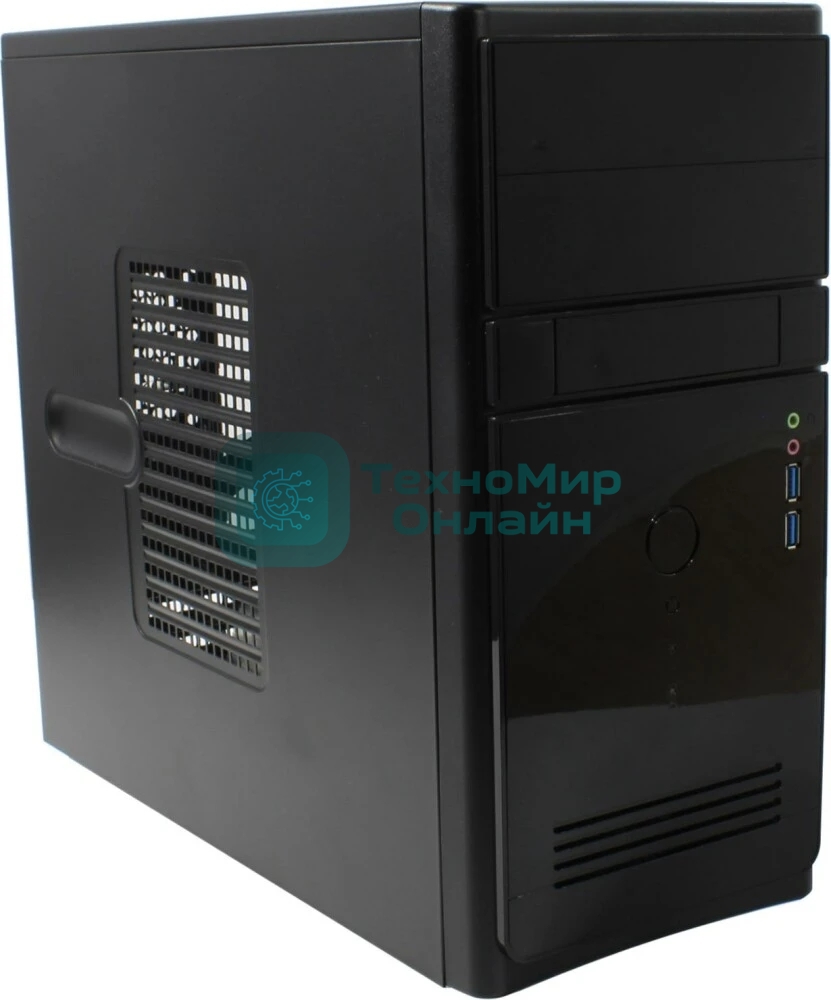 Компьютерный корпус Mini Tower InWin ENR021BL PM-400ATX U3.0*2+A(HD) mATX 6194116