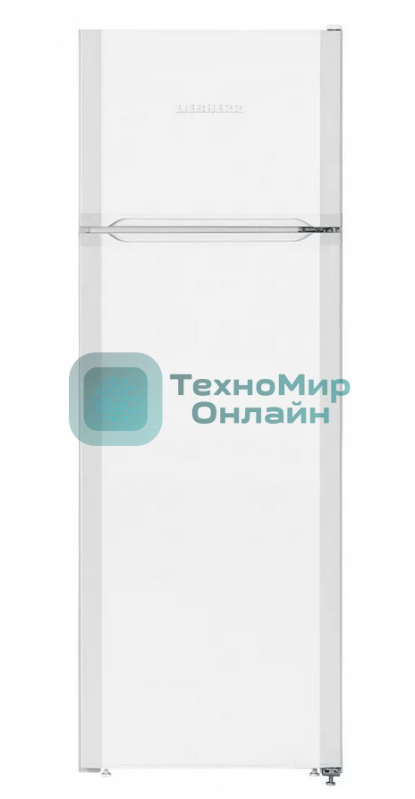 Холодильник Liebherr CTE 2931-26 001 белый двухкамерный 218/52л морозилка сверху