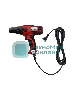 Дрель-шуруповерт сетевой Зубр ДШ-М3-500-2, Сетевая, 500Вт
