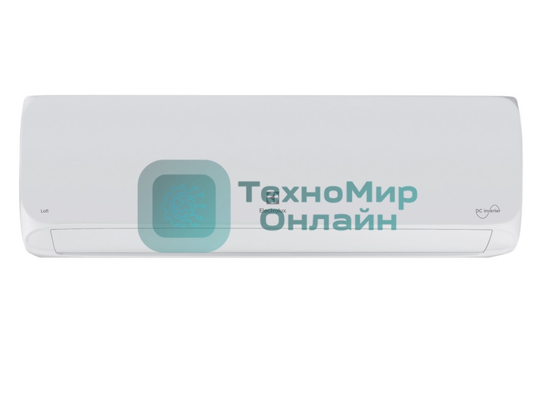 Внутренний блок сплит-системы Electrolux EACS/I-12HAL/N8/in инвертор, 12000 BTU, 30 м², 25 дБ, охлаждение, обогрев, осушение, белый