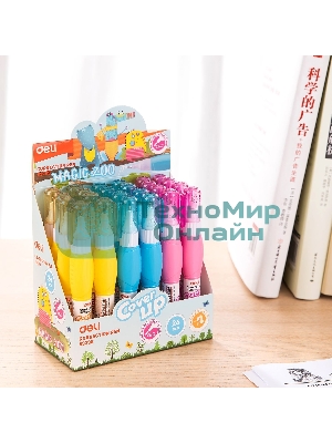 Ручка корректор Deli E39299 шариковый белый 7мл