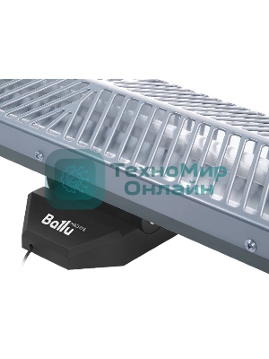Обогреватель инфракрасный Ballu BIH-LW2-1.5 серый, кварцевый, 1500 Вт, 25 м2