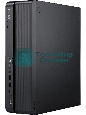 Мини ПК MSI Pro DP80 A14G-007BRU i5 14400 (2.5) Graphics CR без ОС 2xGbitEth WiFi BT 120W черный (936-B20821-013)