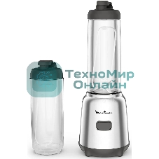 Блендер стационарный Moulinex LM15FD10 300Вт серебристый/черный