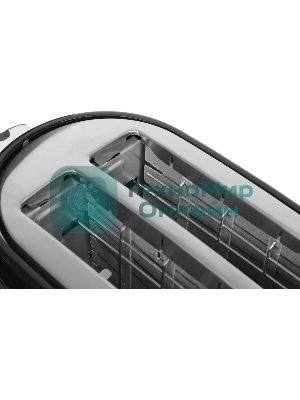 Тостер Centek СТ-1432 черный/стальной