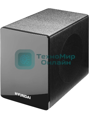 Микросистема Hyundai H-HA640 черный 150Вт FM USB BT SD/MMC/MS