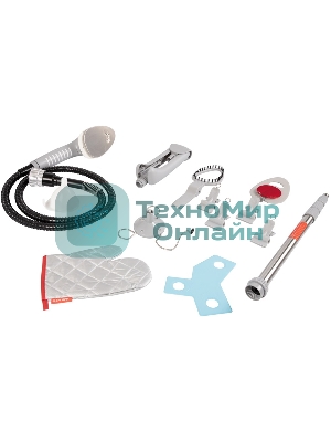 Отпариватель Endever Odyssey Q-9 красный/белый, 2500 Вт, 90 г/мин, 2300 мл