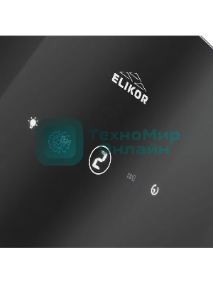 Вытяжка наклонная Elikor Rise BK 50 черный, 50 см, 750 куб. м/ч, 56 дБ