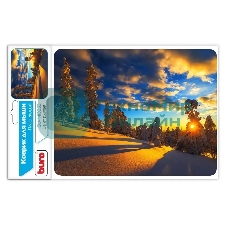 Коврик для мыши Buro BU-M10053 пластиковый, закат, 230 х 180 х 2 мм