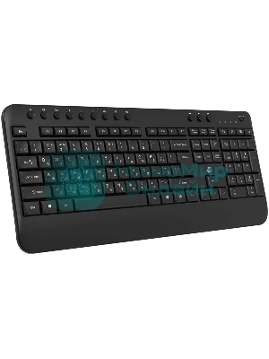 Клавиатура Oklick K257W беспроводная, радиоканал, чёрный