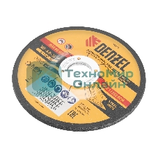 Круг шлифовальный по металлу Denzel A24QBF 125 х 6,0 х 22,2 мм