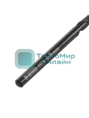 Сверло по металлу Denzel 3,8 мм, HSS-Tin, Golden Tip, 10 шт.