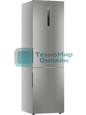 Холодильник Haier C2F620CFU1 серебристый двухкамерный 278/108л морозилка снизу, No Frost