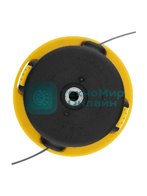 Катушка для триммера Denzel полуавтомат. легкая заправка гайка М10 М10 М8, лев.,шаг 1,0 1,25мм