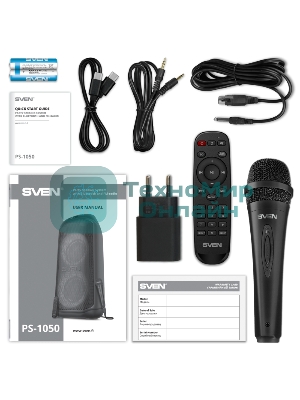 Беспроводная колонка SVEN PS-1050, черный