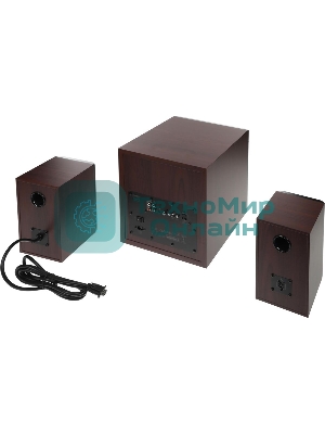 Акустическая система Edifier S350DB Brown 2.1,150W RMS, дерево, Bluetooth aptX