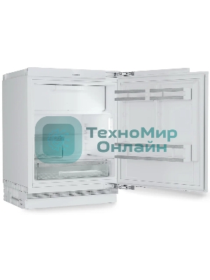 Встраиваемый холодильник Liebherr Pure, высота 82-88 см, door-on-door, с морозильным отделением, сенсорная электроника внутри камеры.