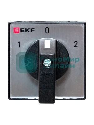 Переключатель кулачковый EKF ПК-1-24 (pk-1-24-10) 4П 10А 